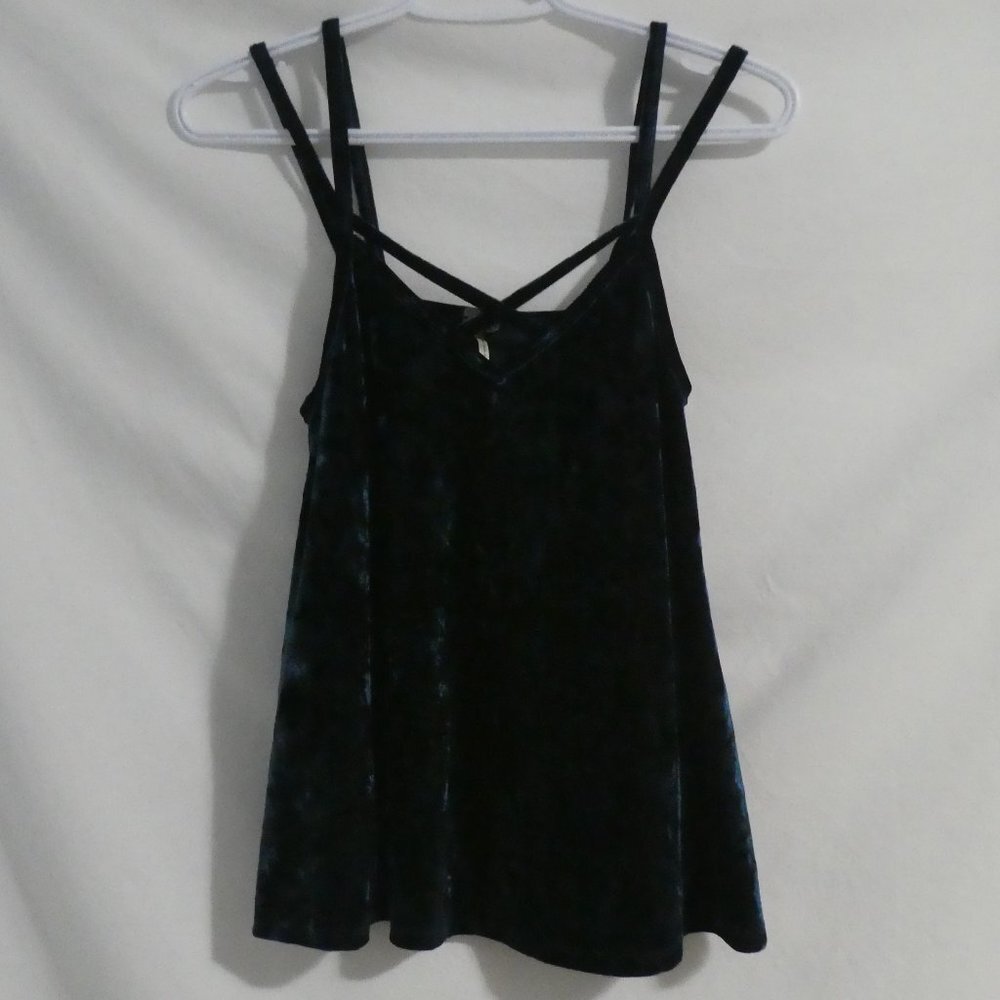 HARLOW | xs, extra small | Crushed Velvet Tank Top | BNWOT